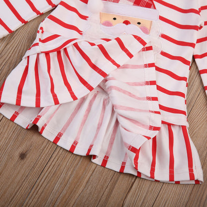 2017 Sweet Girls Christmas Dresses Baby Girls