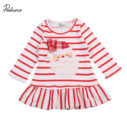 2017 Sweet Girls Christmas Dresses Baby Girls