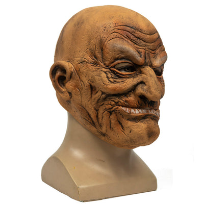 Old Bald Man Halloween Party New Latex Mask Funny Horror