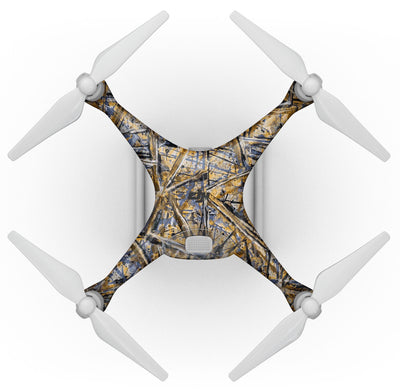 Abstract Wet Paint v4 - Full-Body Skin Kit for the DJI Phantom 4 Drone