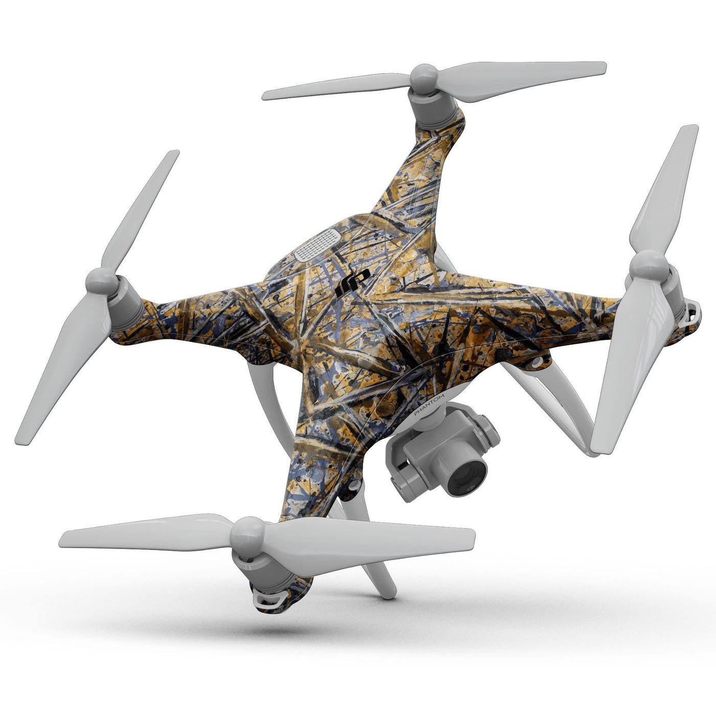 Abstract Wet Paint v4 - Full-Body Skin Kit for the DJI Phantom 4 Drone