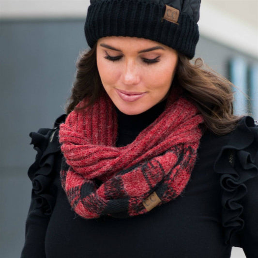 CC Buffalo Plaid ScarfTrending and REALLY POPULAR, these infinity Buffalo Plaid scarves are COMFY and ADORABLE!  They are perfect to heat you up on those cold days while still adding stylMauve RheaMauve RheaCC Buffalo Plaid ScarfCC Buffalo Plaid ScarfAccessoriesEzzyclick