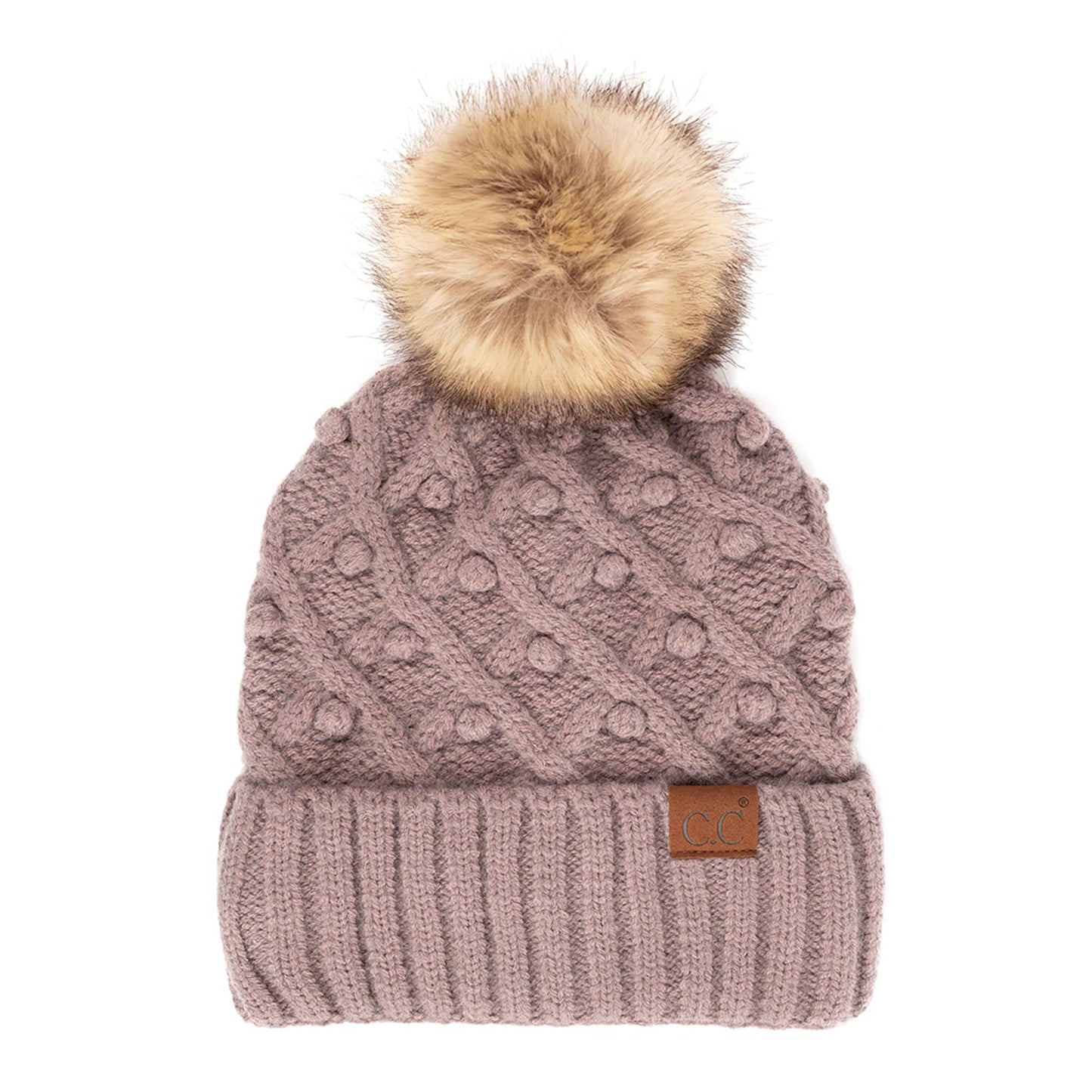 CC Crafted Pom Kids Youth to Adult Beanies HatsThese adorable accented beanies have hand crochet mini pom-poms accenting them. They are the perfect hand-crafted item. They come with CC's quality. Made with their Mauve RheaMauve RheaCC Crafted Pom Kids YouthCC Crafted Pom Kids YouthAccessoriesEzzyclick