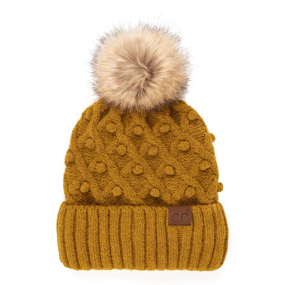 CC Crafted Pom Kids Youth to Adult Beanies HatsThese adorable accented beanies have hand crochet mini pom-poms accenting them. They are the perfect hand-crafted item. They come with CC's quality. Made with their Mauve RheaMauve RheaCC Crafted Pom Kids YouthCC Crafted Pom Kids YouthAccessoriesEzzyclick