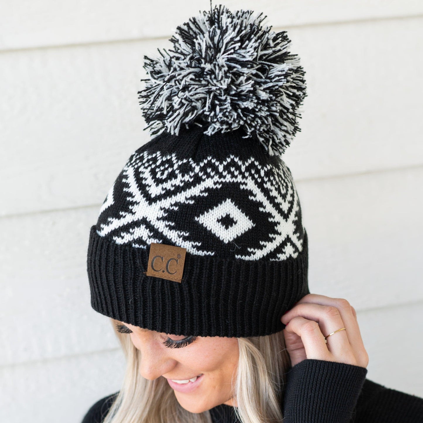 CC Western Print Beanie