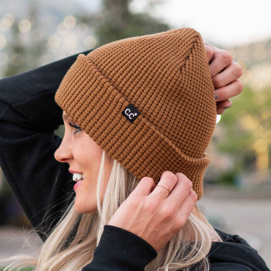 CC Beanie Waffle KnitThis CC Beanie Waffle Knit is the perfect accessory to upgrade any outfit. Authentic C.C® branding guarantees you get the quality you deserve while a waffle knit medMauve RheaMauve RheaCC Beanie Waffle KnitCC Beanie Waffle KnitAccessoriesEzzyclick