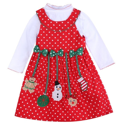 Kids Baby Girl T Shirt Blouse Dress Christmas