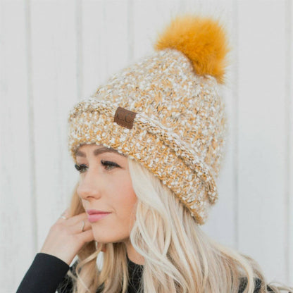 CC Speck Lined Beanie