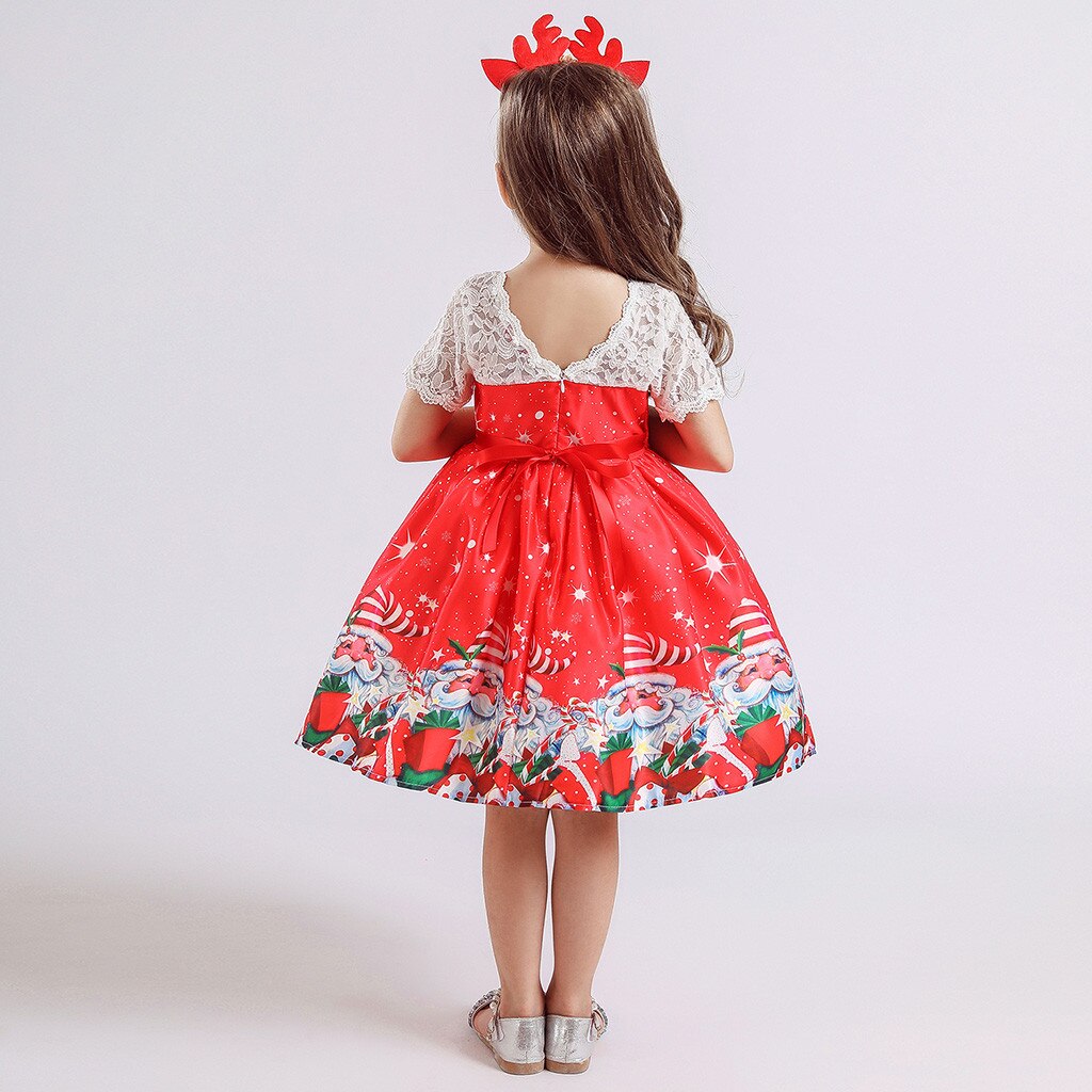 christmas dress girl Toddler New Year Costume Kids