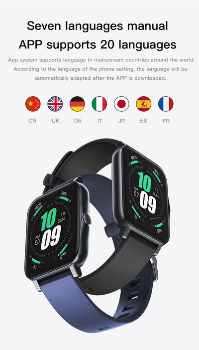 High Quality Waterproof Full Touch Screen Sport Bluetooth SmartWatch