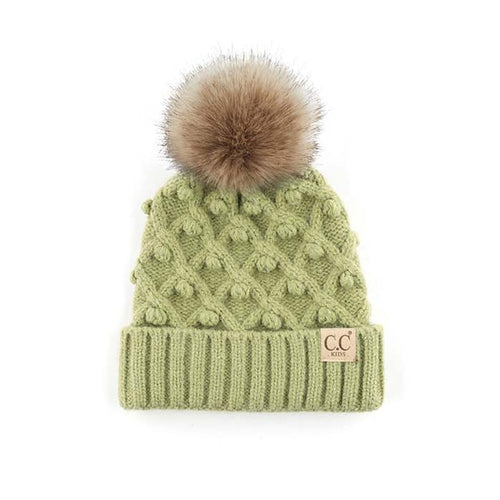 CC Crafted Pom Kids Youth to Adult Beanies HatsThese adorable accented beanies have hand crochet mini pom-poms accenting them. They are the perfect hand-crafted item. They come with CC's quality. Made with their Mauve RheaMauve RheaCC Crafted Pom Kids YouthCC Crafted Pom Kids YouthAccessoriesEzzyclick