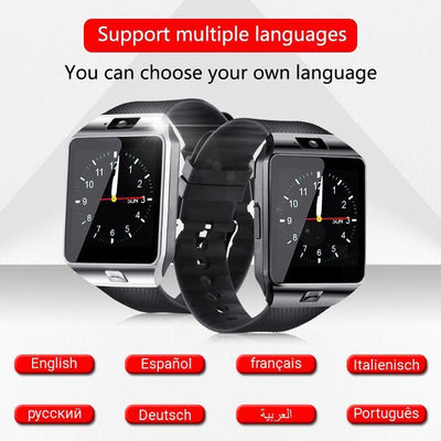 Bluetooth android smart watch with Camera Clock SIM TF Slot smartwatch